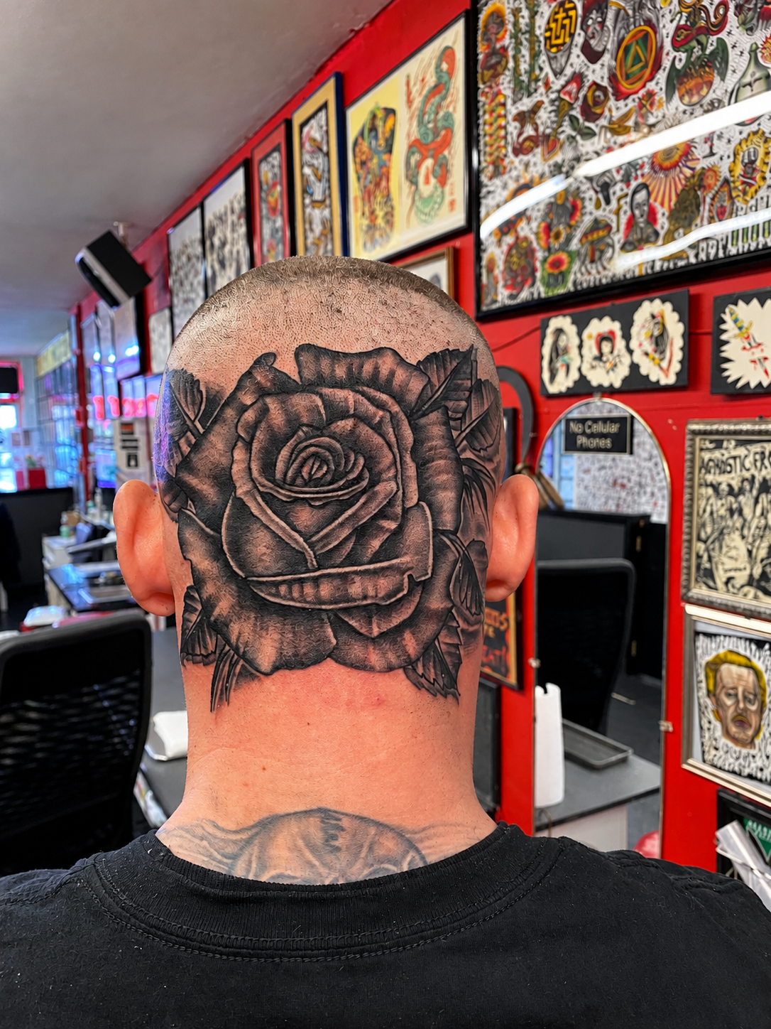 Black & Grey by Hard Times Tattoo